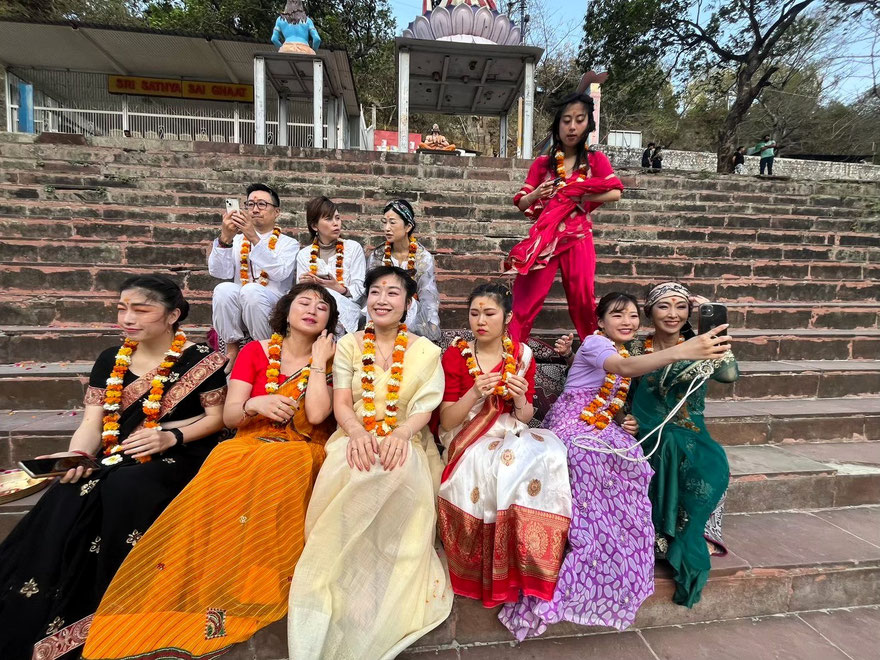 Graduation Ceremony at Ganga River