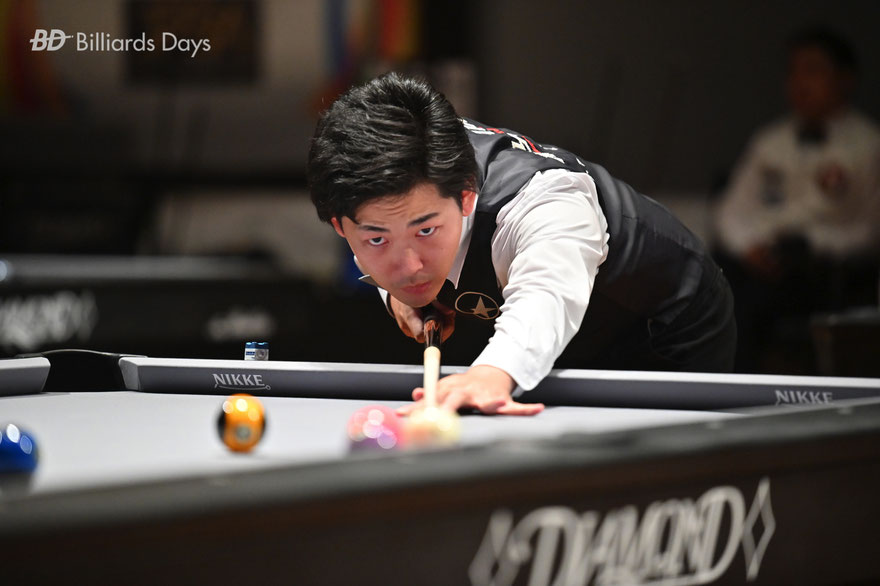 日本人男子の中でベスト8一番乗りは現球聖位の小宮鐘之介