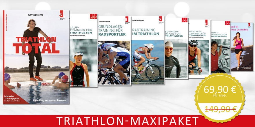 Triathlon-Maxipaket: Mehr Triathlon geht nicht.