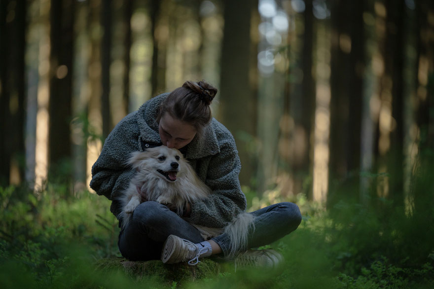 wurmigefotos - Rabea Jochheim - Hundefotografie - Pferdefotografie - Dixon und Rabea