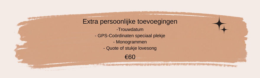 persoonlijk maken jasje voor bruidje