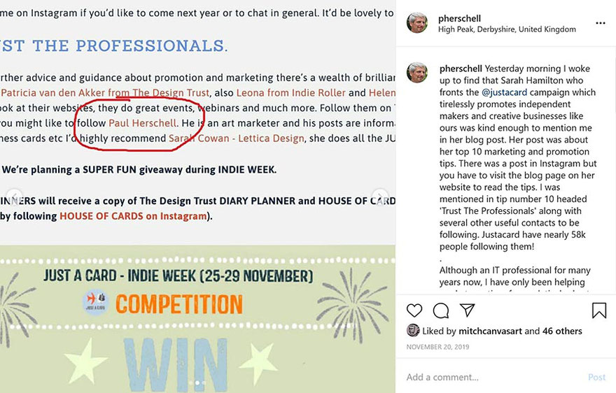 consistent visibility social media networking