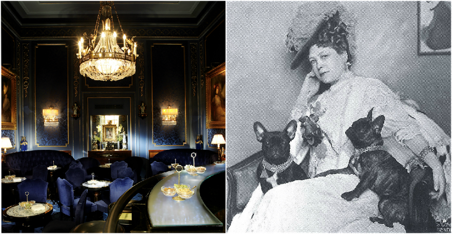 Die Blaue Bar im Hotel Sacher (mit freundl. Genehmigung des Hotels Sacher / Anna Sacher Madame d’Ora Lizenz: Gemeinfrei