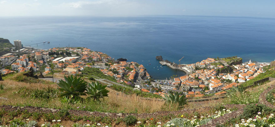 Madeira - Blick in Churchils Lieblingsurlaubsort Camara de Lobos