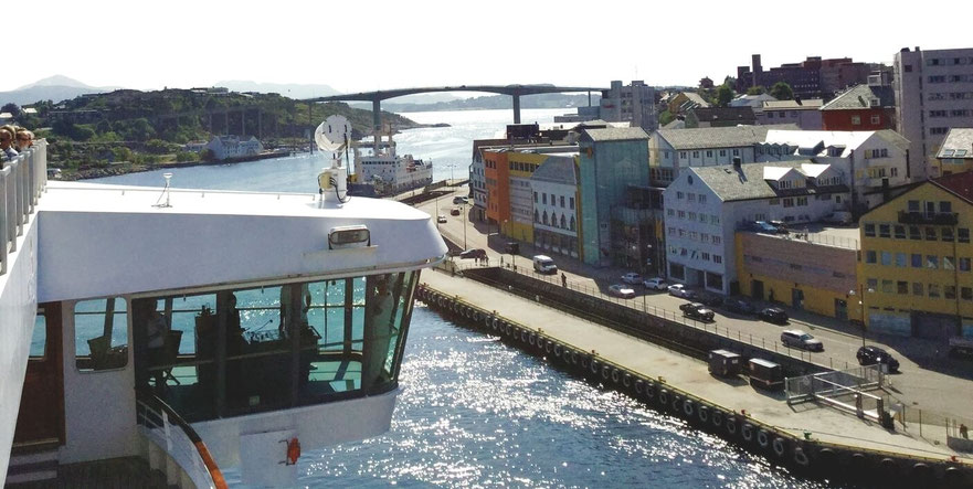 anlaufen in Kristiansund