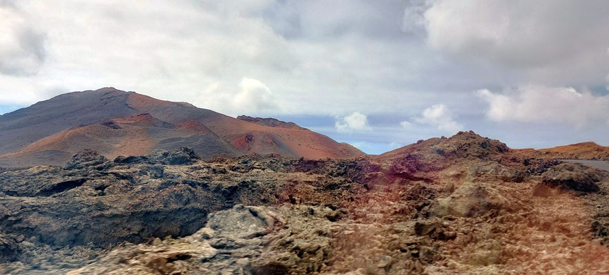 Lavafelder in Timanfaya