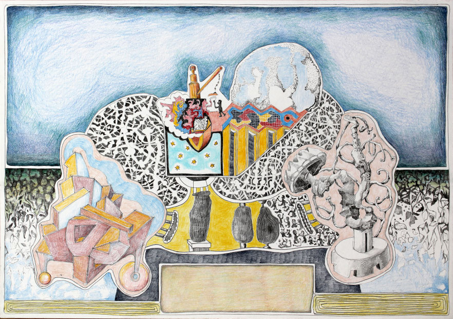 André Bauersfeld Zeichnungen Kunst