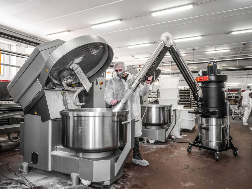 AirMex ATEX-Absauganlage im Einsatz – Industrielle Absaugung explosionsfähiger Stäube