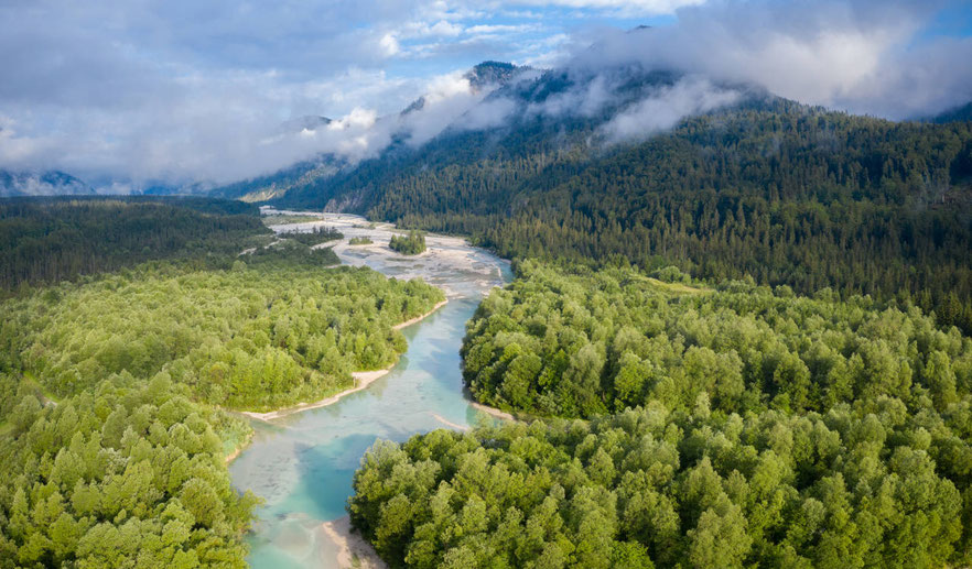 Die Isar im Vorkarwendel, © Dr. Olaf Broders