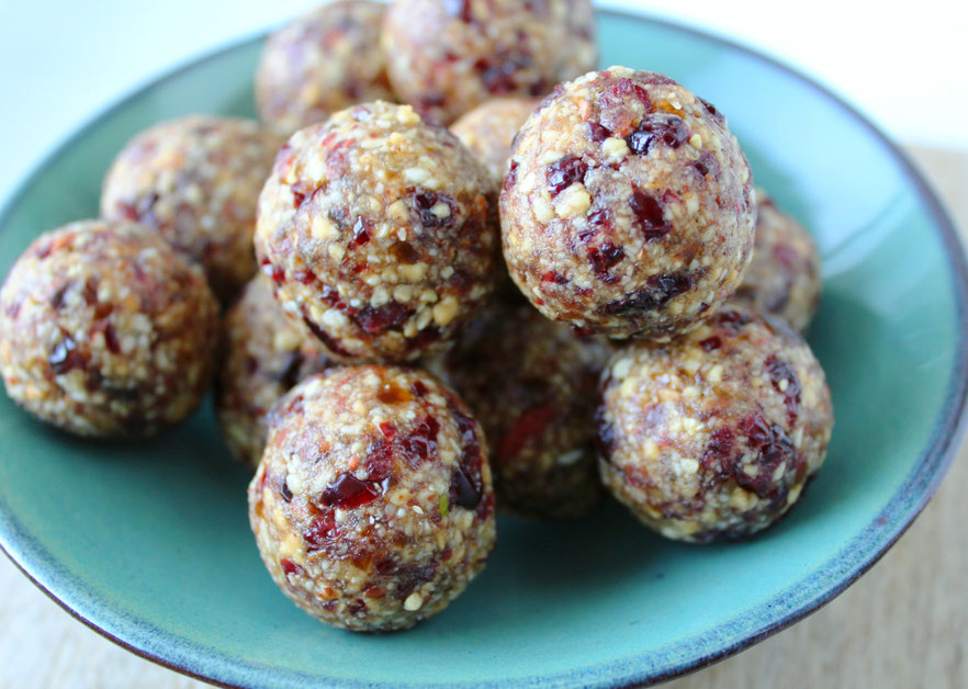 Cranberry vanille bliss balls De website van supervood!