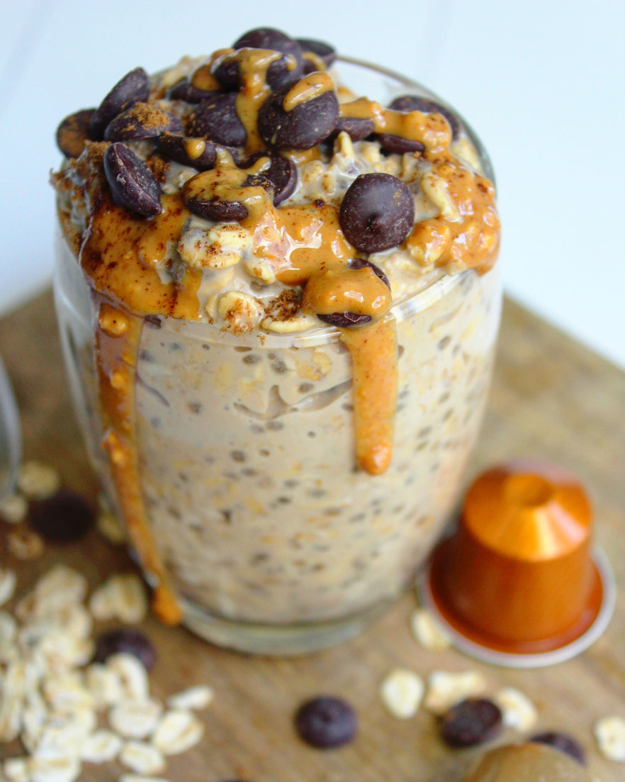 Cappuccino overnight oats De website van supervood!