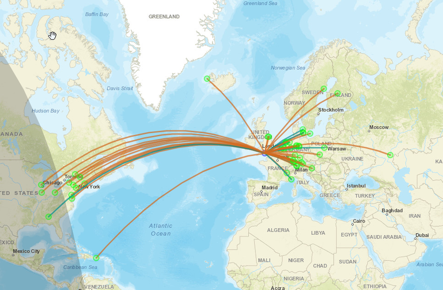 US3 WSPR spots UK