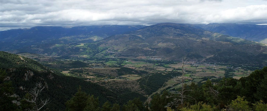 Vista des del mirador de Cap del Ras