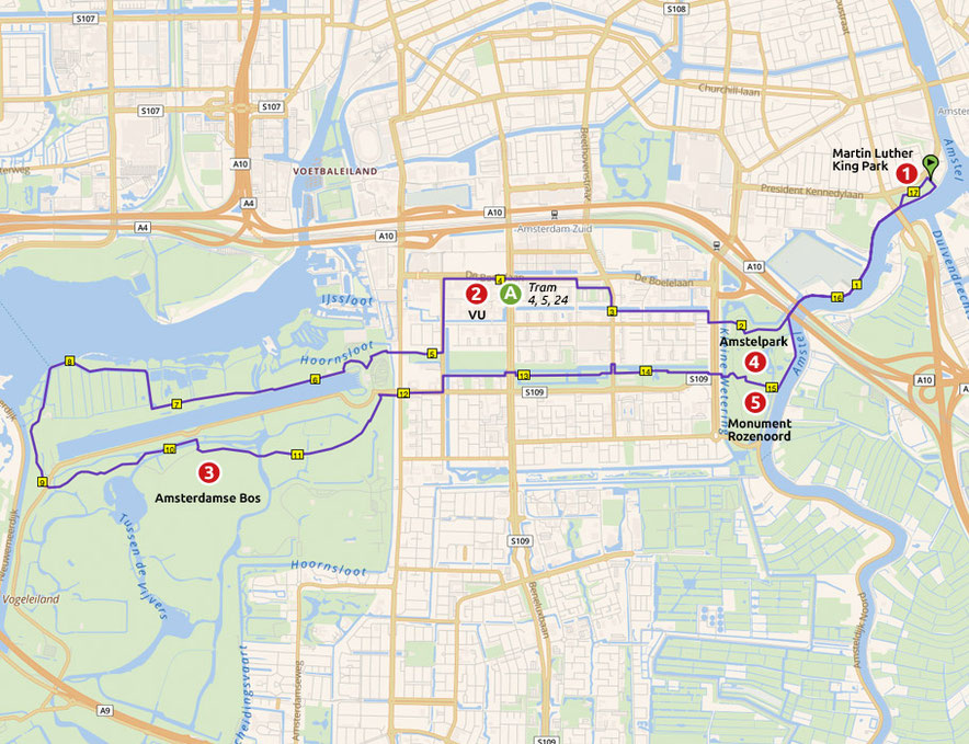 Runnermaps.nl, route 148361