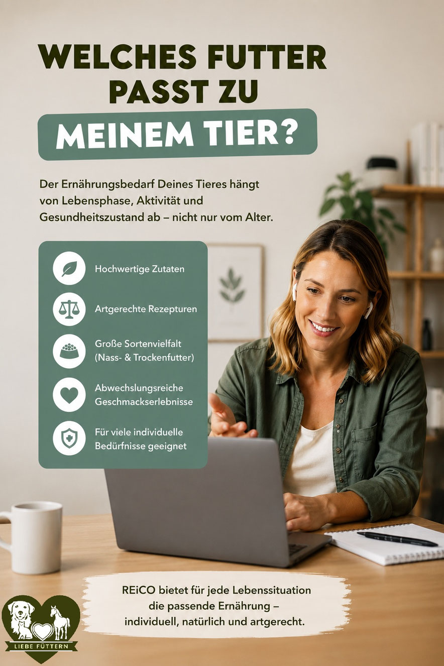 REiCO Futterberatung – persönliche Erstberatung