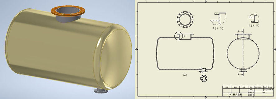 Inventor　基礎　個別講座　CADCIL　2D図面　3Dモデリング