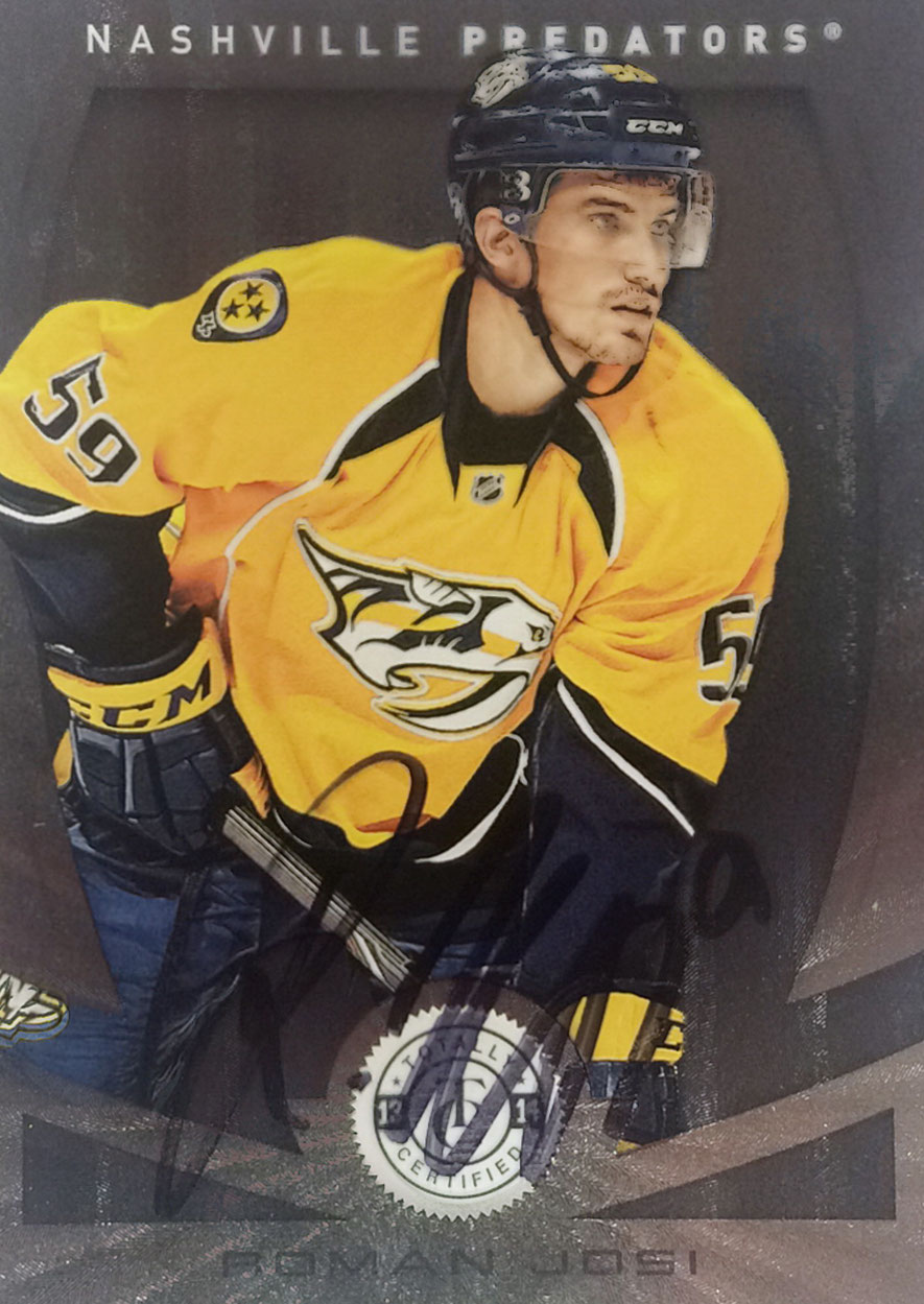 23.06.2017 just received 2 trading cards from Roman Josi back!!! Great Season, but too bad they lost the Stanley Cup Final 