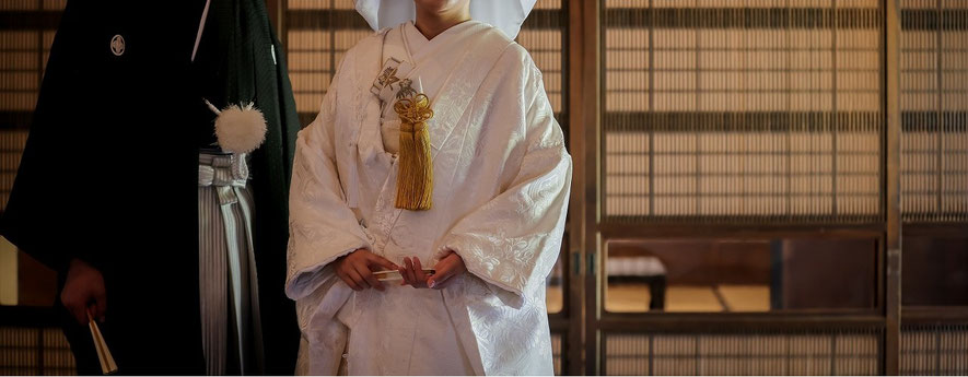 和装前撮りフォトウェディングの撮影を螢雪寮で撮影します