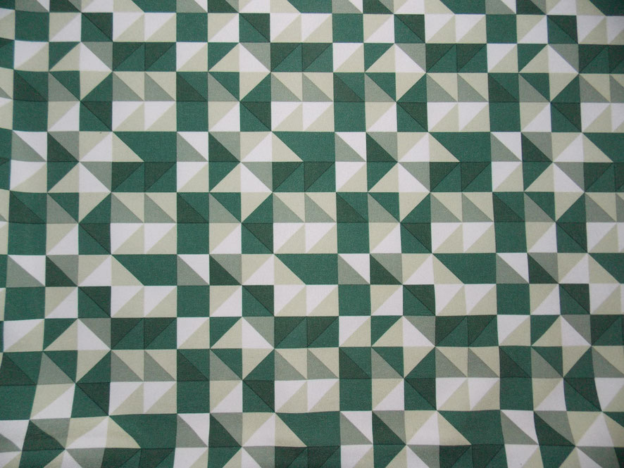 Gemusterter, grüner Softshell