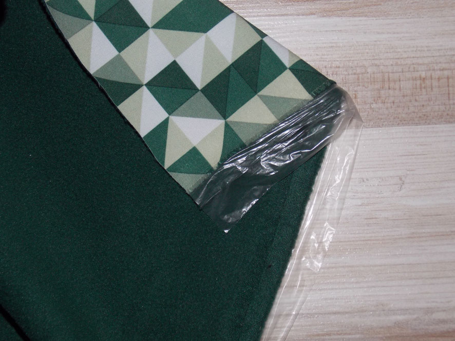 Lagen eines Softshell-Stoffes
