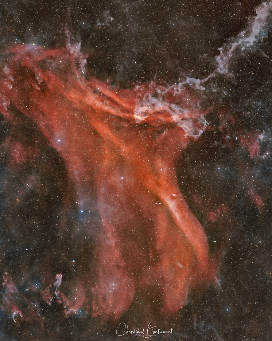 SH2-126, LBN437, LBN438, Lacertae, 