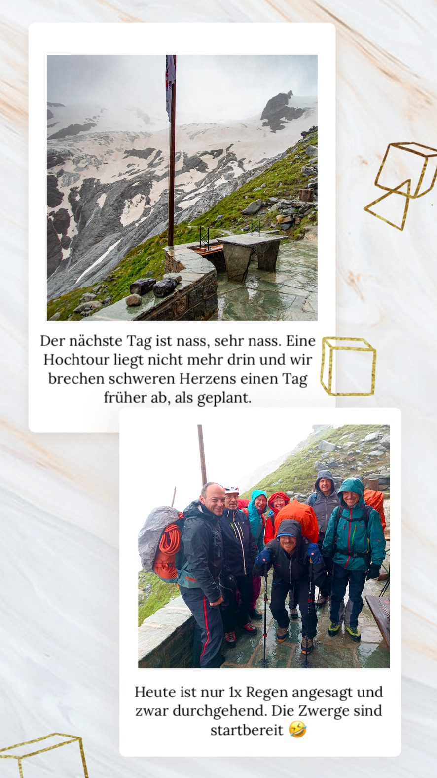 Hochtourenwochenende mit dem Alpenverein (DAV) Ludwigsburg im Engadin/Schweiz. Wanderung zur Coaz-Hütte (Chamanna Coaz) und auf die La Muongia in der Bernina-Gruppe.