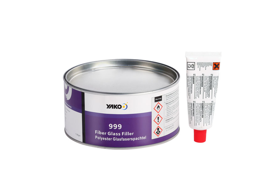 Yakoo 999 Fiber Glass Filler, Putty Yakoo Europe