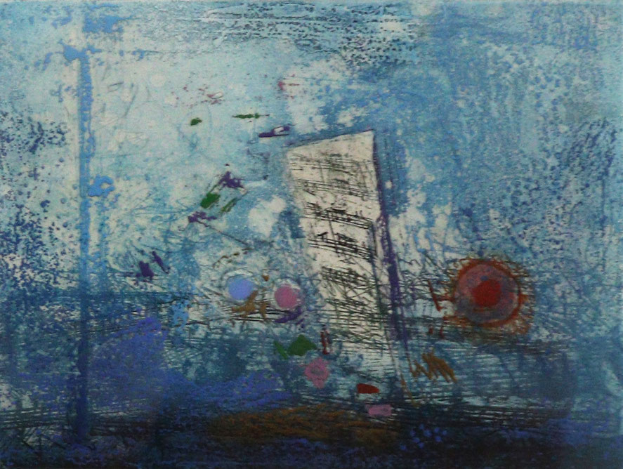 Fugato (Original-Grafik), 50 x 40 cm
