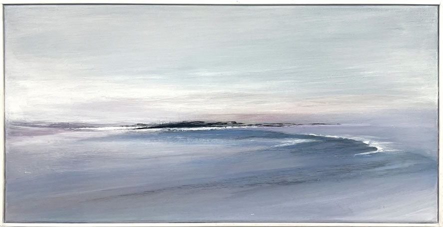 O.T. 30 x 60 cm, Acryl auf Leinwand