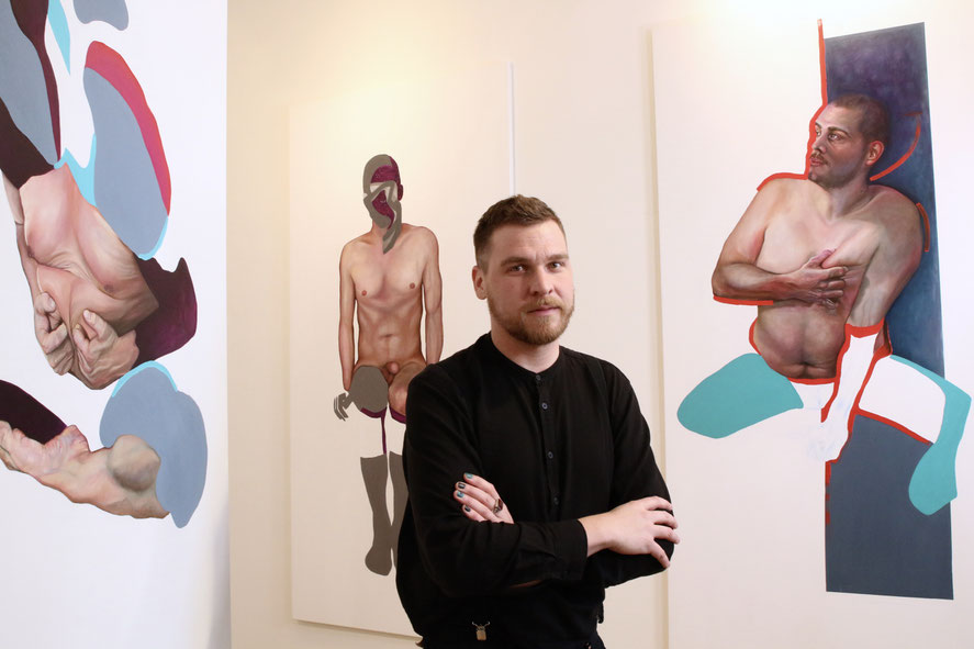 Ausstellungsansicht: Wir(r) im Raum, Trans/Masc, 2021, Foto: Lucas Nguyen