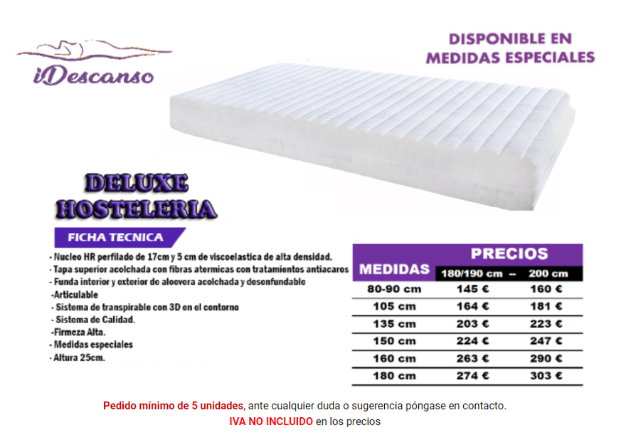 colchon hoteles