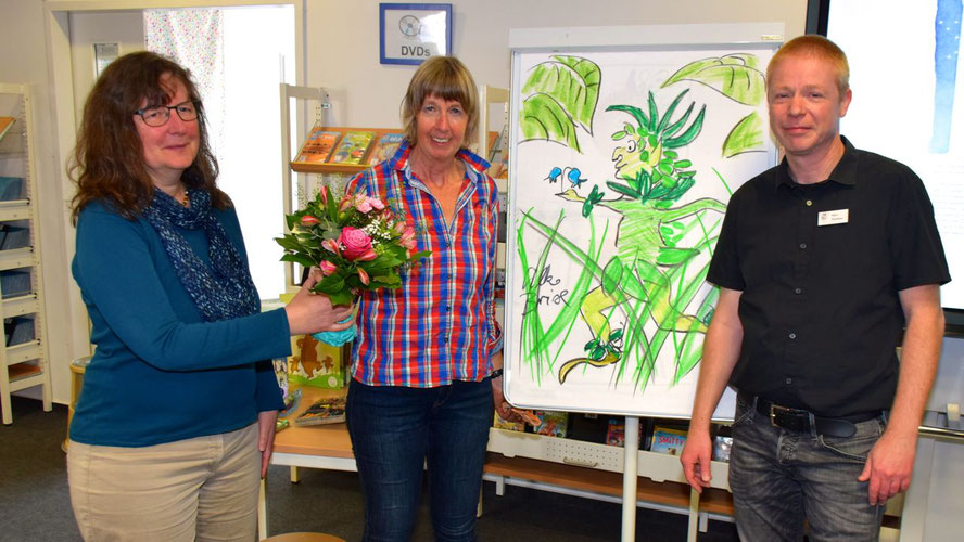 Petra Schüddekopf, Leiterin der Mühlenbergschule, dankte Silke Brix für den motivierenden Vortrag und Klaus Fechner für die Kooperation