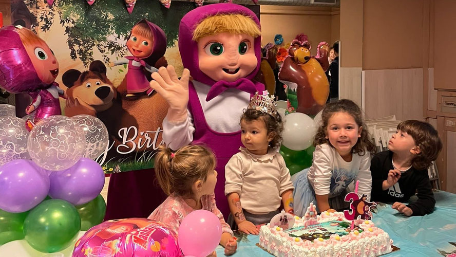 animazione per feste bambini 2 anni a Roma
