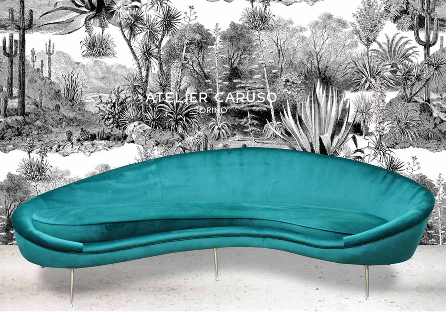 ico parisi curved sofa