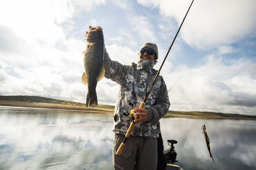 I could'nt believe it when on day 4 I finally held my first Bass of the trip in hands.