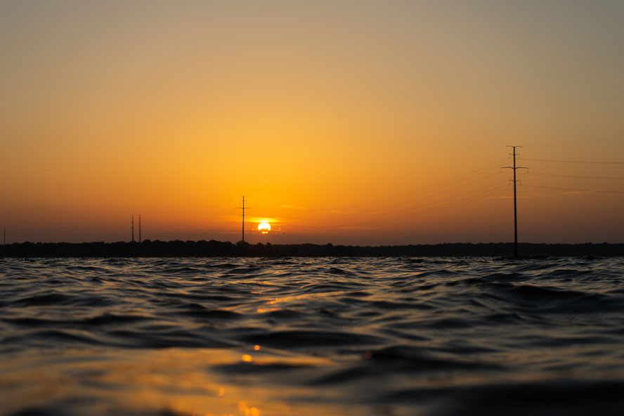 sunrise on Lake Fork - lets go!