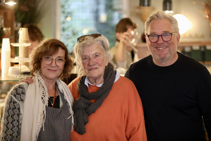 Initiatoren der OmaLiebe: Simone Lücking, Monika Fuchs, Boris Rogosch