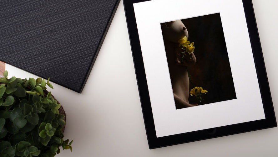 Les 5 portraits inclus dans votre expérience seront livrés dans un Coffret Diamant - 150€/portrait complémentaire