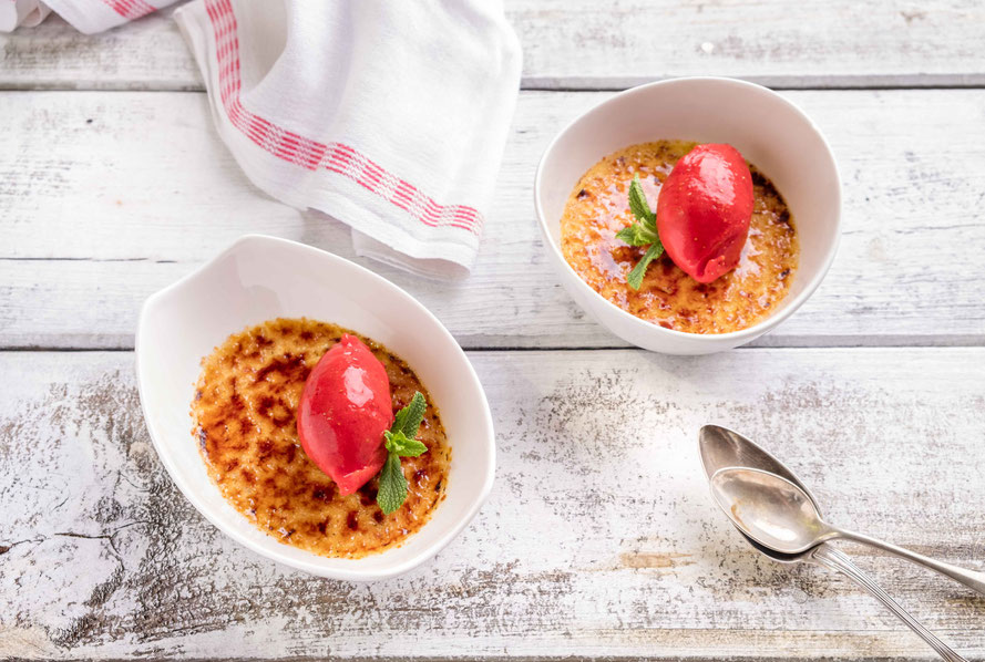 Food-Fotografie Creme Brulèe