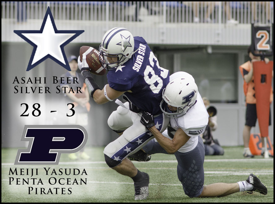 Yuta Hayashi scored all four Silver Star TDs - Chris Pfaff, Inside Sport: Japan, May 7, 2017