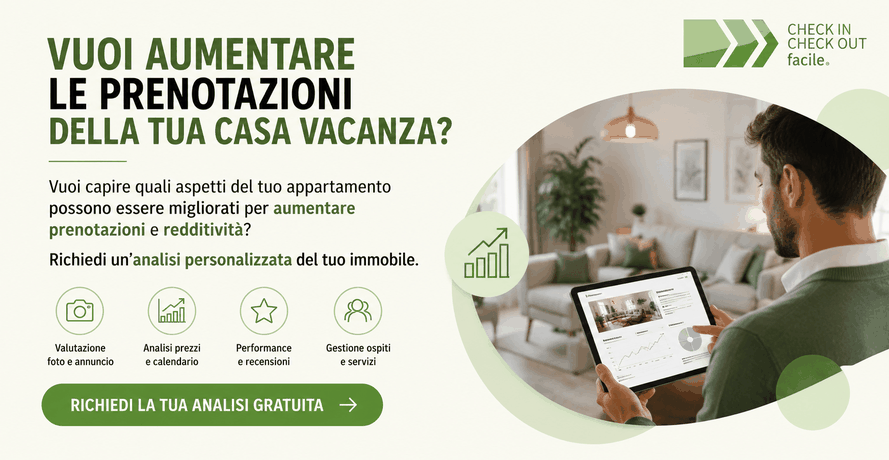 banner che parla dell'aumento delle prenotazioni