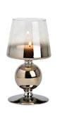 bougeoir bouris chauffe plat lanterne verre champagne gris antracyte ocre idee cadeau anniversaire mariage noel paque fete des grand mere pere moderne tendance design ete 