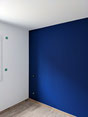 Mise en peinture d'une chambre en 2 couleurs par peinture Audiffren peintre en bâtiment à Béziers