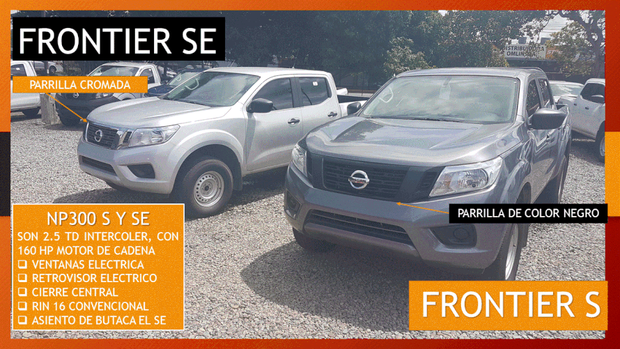 DIFERENCIA DE UN NP300 S Y SE