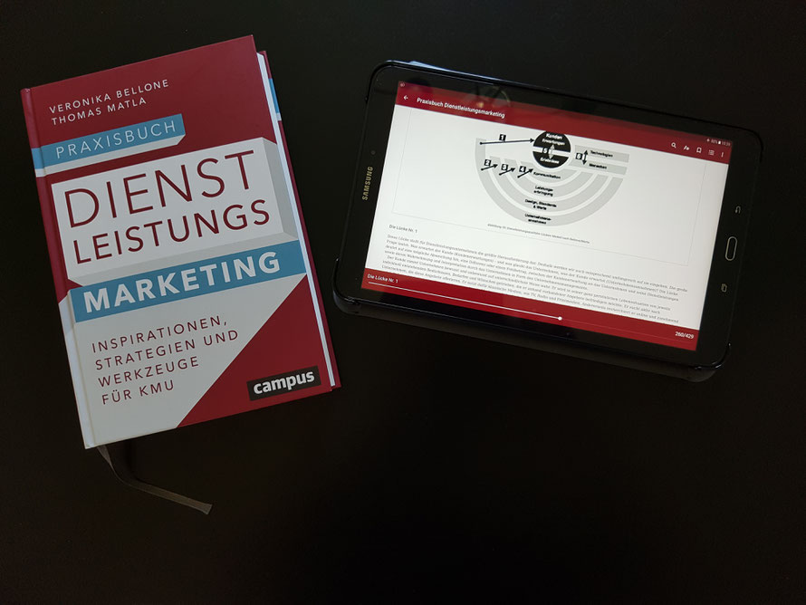 Praxisbuch Dienstleistungsmarketing vom Autorenduo Bellone/Matla © Bellone Franchise Consulting GmbH