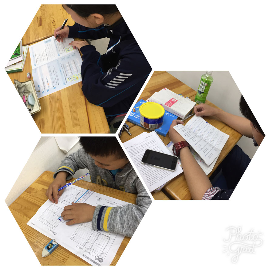同じフロアに大学受験生がいて、中学生がいて、小学生がいて、みんながそれぞれの学習をしている場所、それが“みかんせい”!