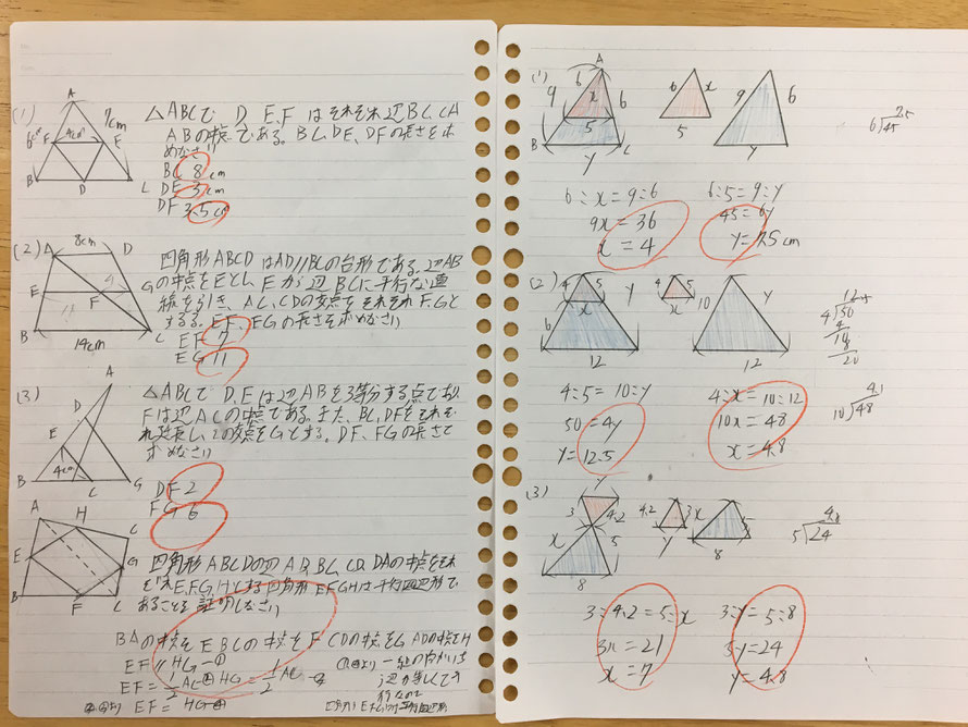 全部で10枚以上!完璧にやりきりました^^