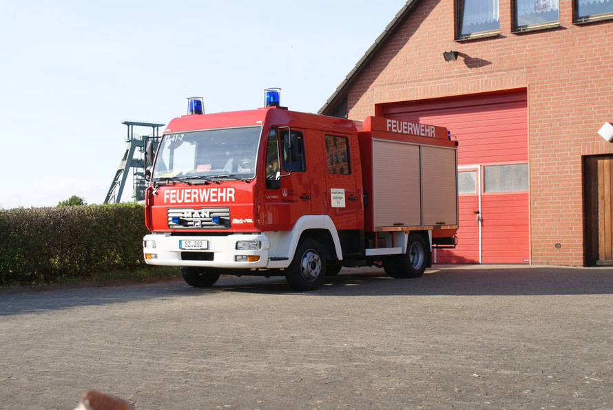 Feuerwehr Bleckenstedt TSF Bleckenstedt BLE Salzgitter Schacht Konrad Innenangriff Löschzug 2 II TSF-W TSFW aus Bleckenstedt Feurwehrauto Bleckenstedt N