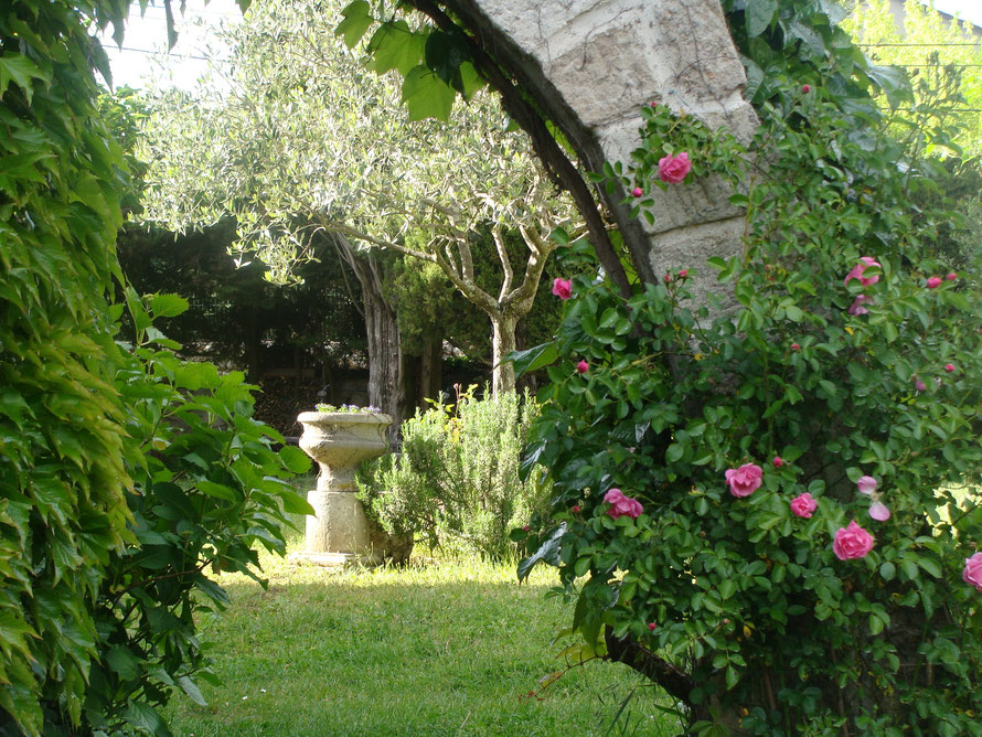 Dans le jardin au mois de mai.