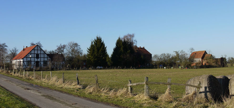 Die Restgebäude der Sudweyher Ziegelei im Jahr 2010 